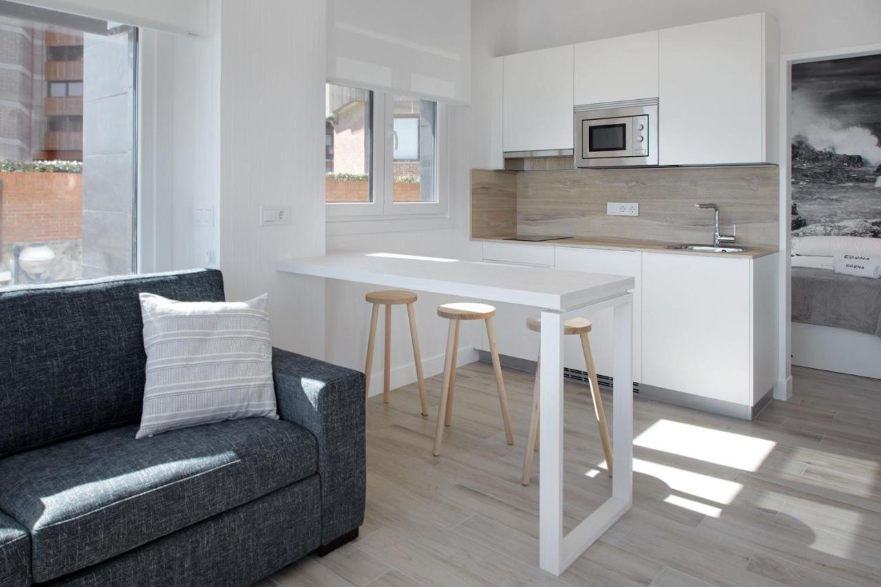 Apartamentos Egona Zarautz Sobre El Mar Eksteriør billede